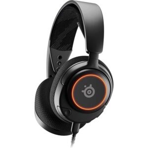 Steelseries Arctis Nova 3 - Multi-Platform USB-C/3.5mm RGB Wired Gaming Headset