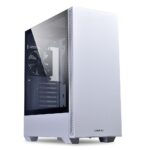 Lian Li LANCOOL 205 Tempered Glass Mid-Tower Chassis Gaming Case (White)