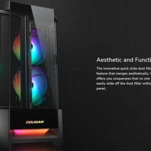 COUGAR DuoFace RGB ATX – Black