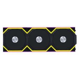 Lian Li UNI Fan SL120 Wireless Triple Pack (Reverse Blade) – Black