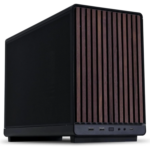 Lian Li DAN Cases A3-mATX Wood Edition Black